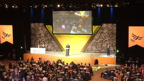 Lib Dem Conference Hall