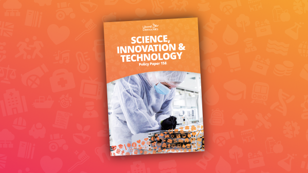 Front cover of 'Science, Innovation and Technology' Policy Paper